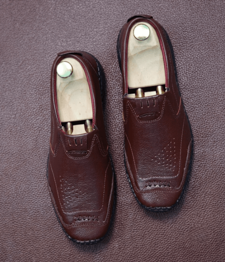 Genuine Leather Premium Sacchi Casual Shoes - Chocolate thumbnail 2